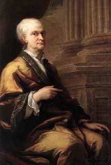 Portrait of Sir Isaac Newton, unknow artist
